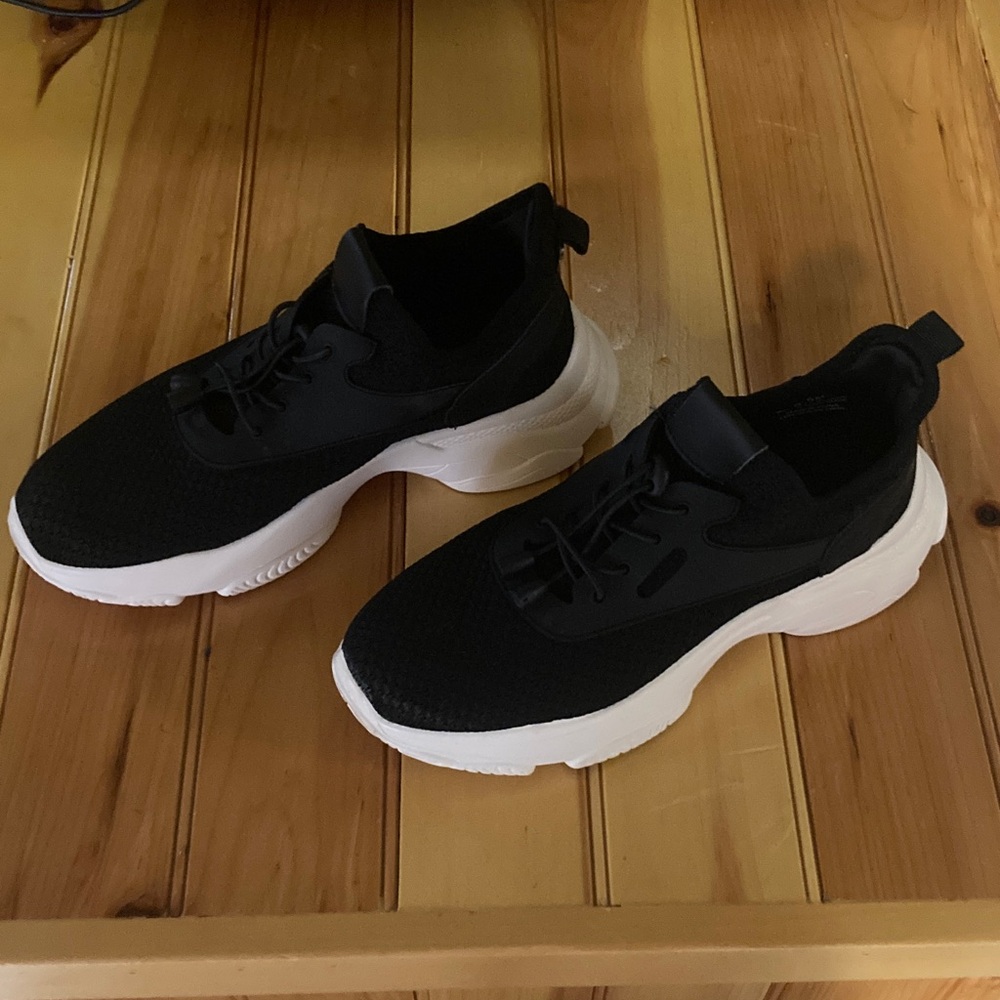 Black and White Sneakers